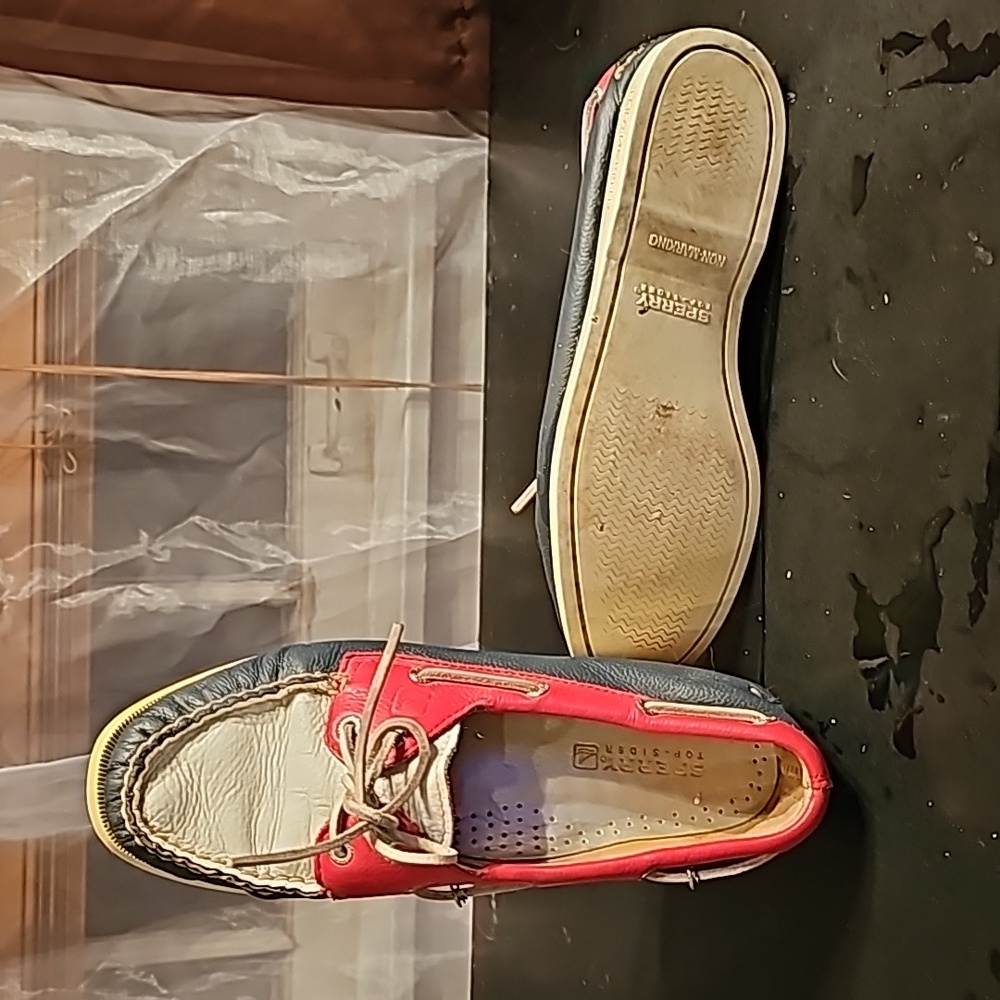 Sperry top-sider red, white & blue